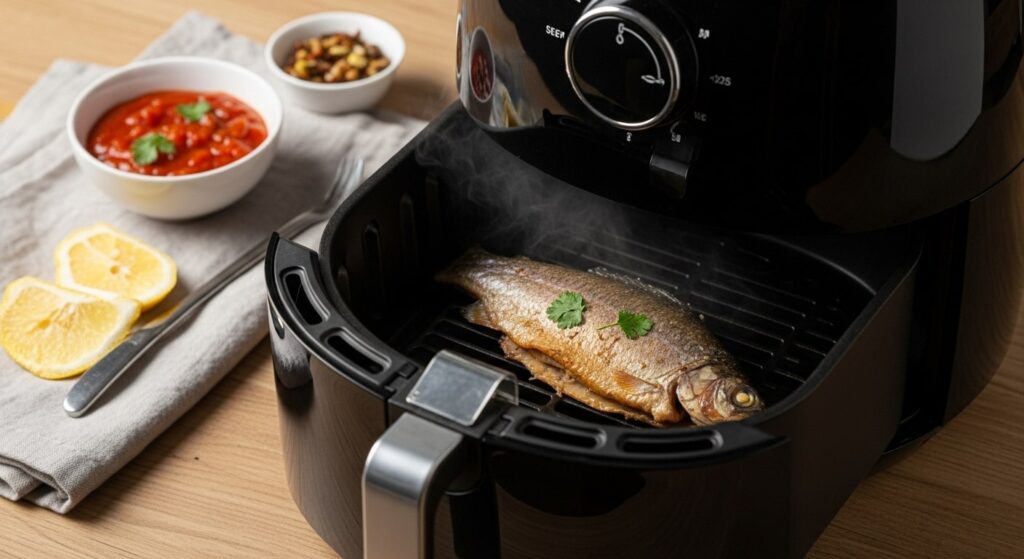 Forelle im Airfryer