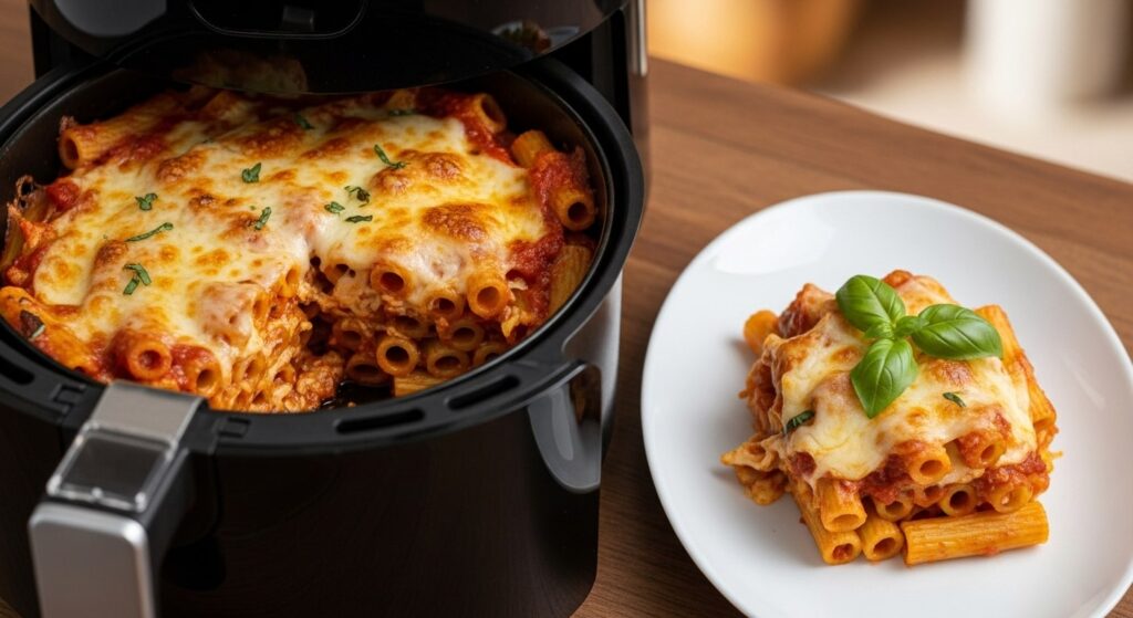 Nudelauflauf im Airfryer