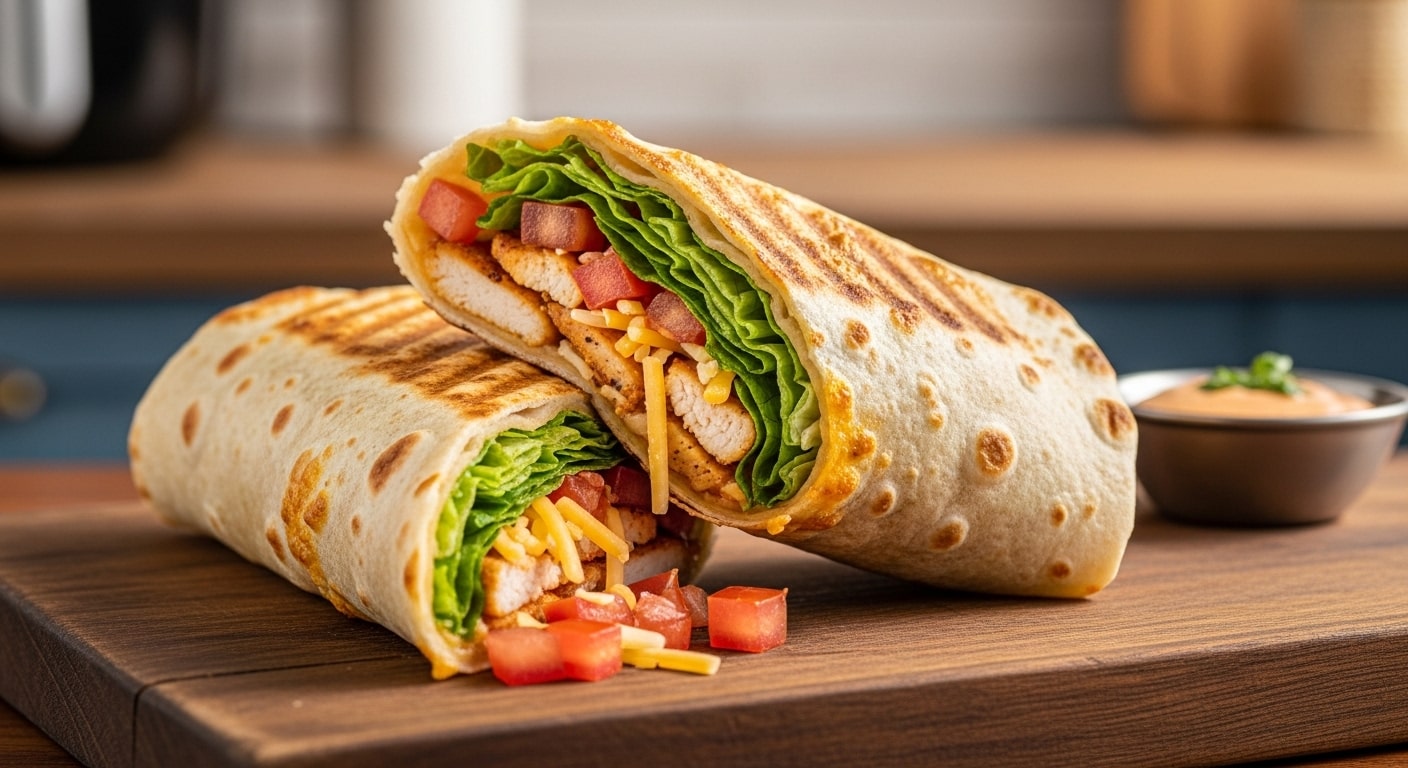 Wraps im Airfryer - knusprig gerollt und in Minuten fertig