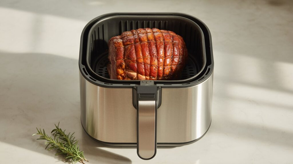 Saftiger Schweinebraten im Airfryer - Knusprig & Zart zugleich