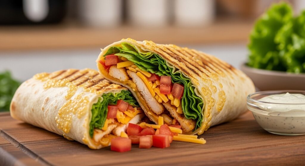 Wraps im Airfryer - knusprig gerollt und in Minuten fertig