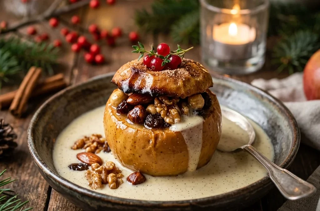 Himmlischer Bratapfel im Airfryer - Dessert in 15 Minuten