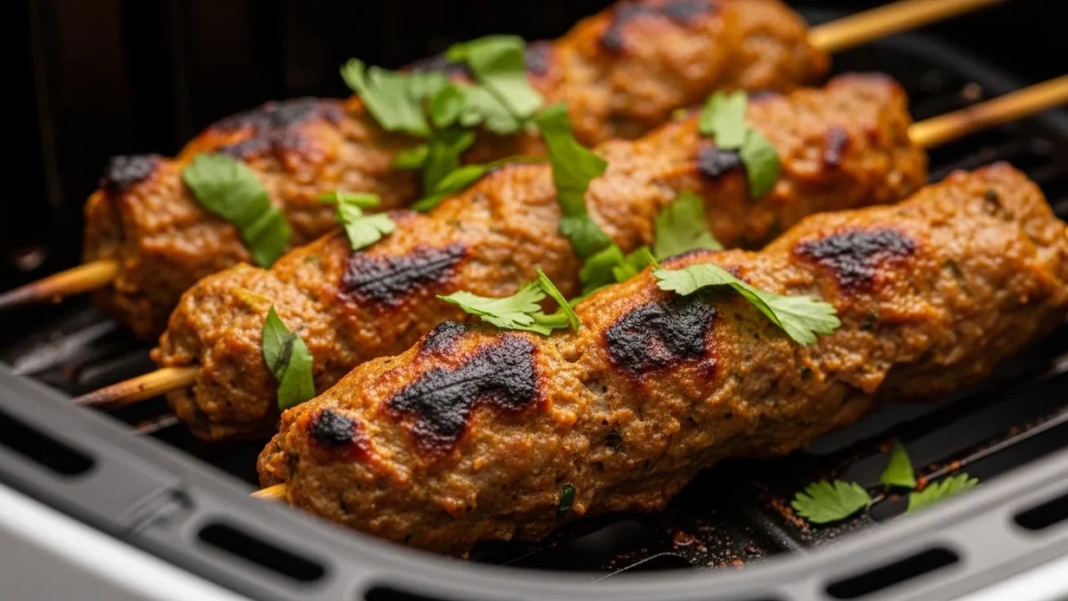 Kebab‑Fleisch im Airfryer