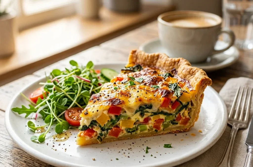 Knusprige Quiche aus dem Airfryer - Der schnelle Back-Genuss