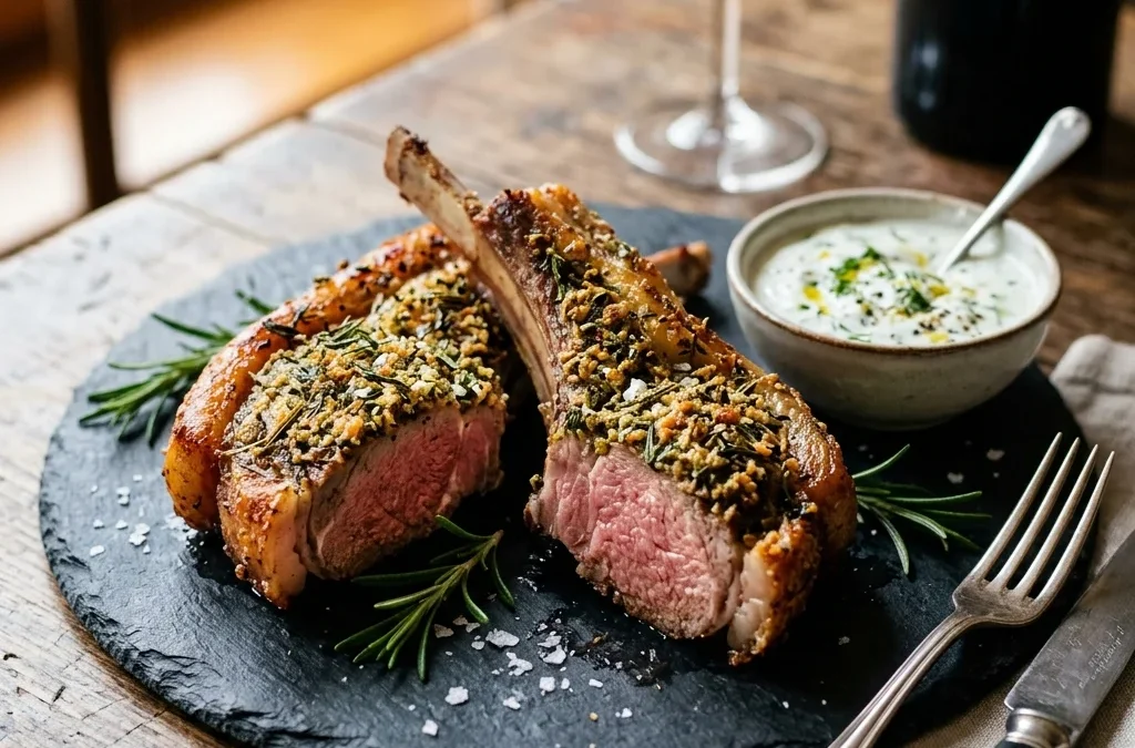 Zarte Lammkoteletts im Airfryer - Edel & Schnell zubereitet